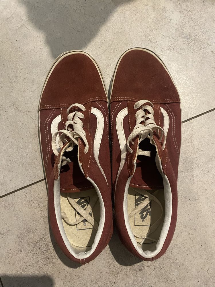 Кеди Vans Old Skool Bordeaux чоловічі 47 розмір