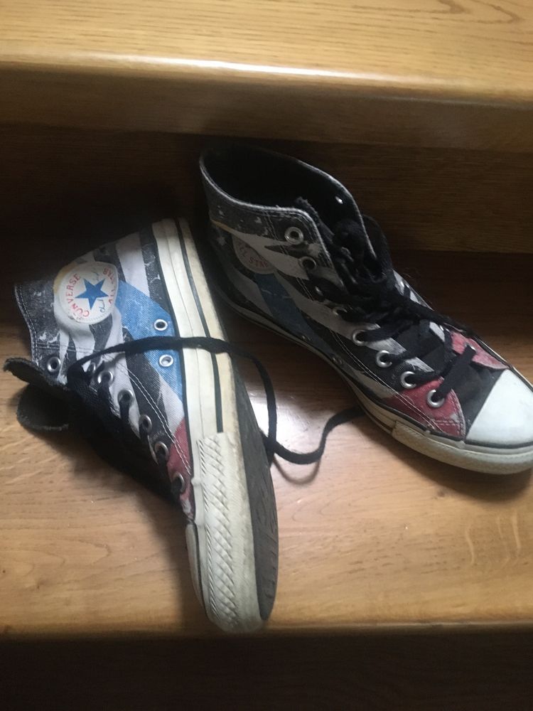 Wysokie trampki converse