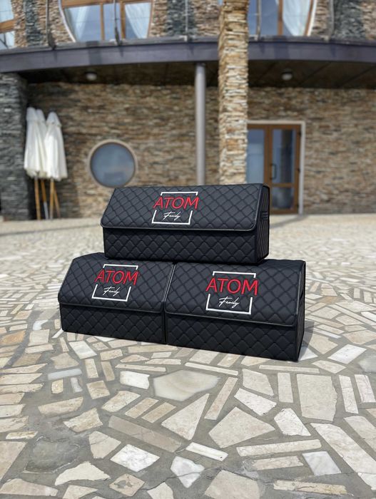 Органайзер у багажник автомобіля складна сумка для машини 35х30х30 см