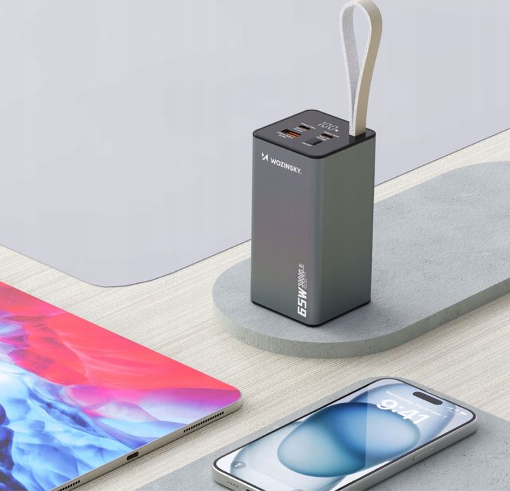 Павербанк wozinsky 30000mha 65w . Павербанк . 30000mha 65w