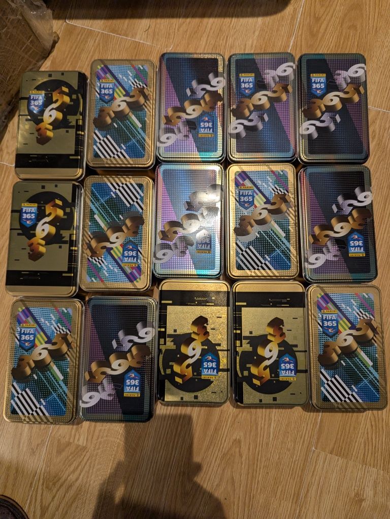 Puszki do kart Panini Fifa (duże)