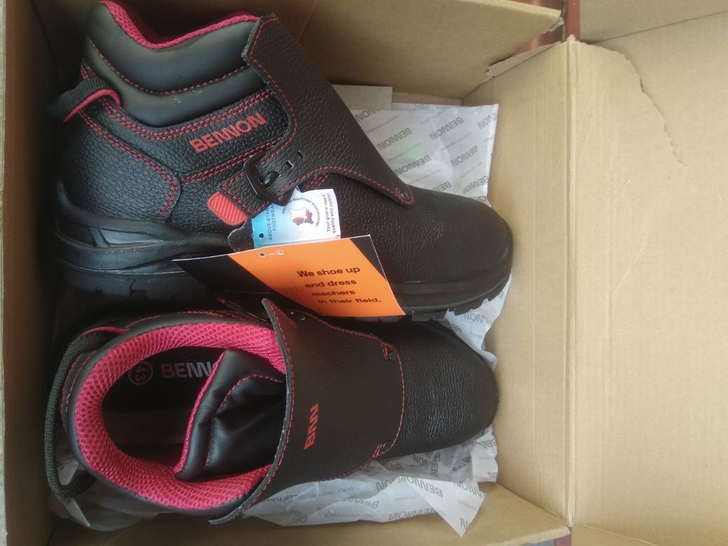 Buty robocze, spawalnicze bennon 43