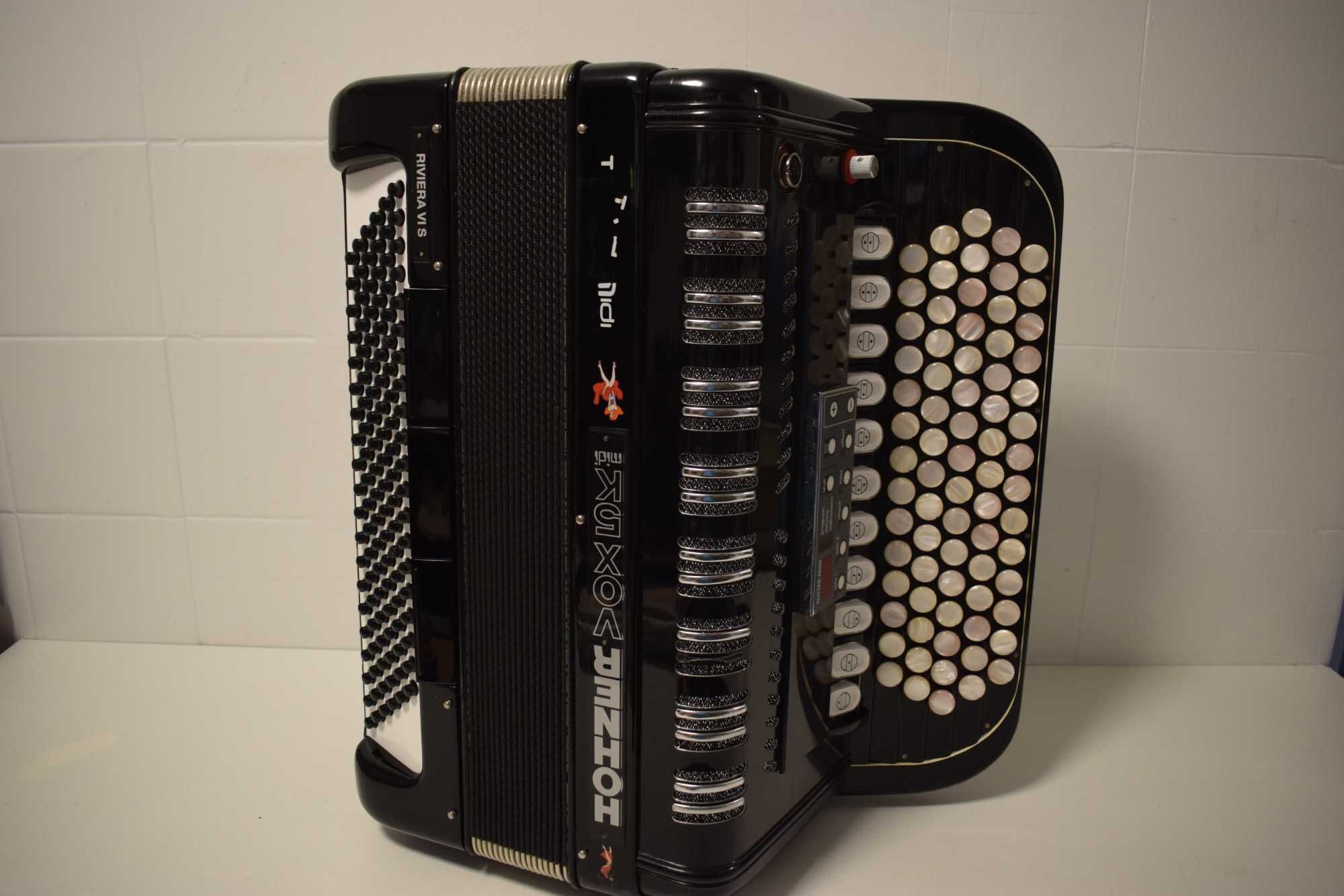 Acordeao Hohner Vox 5 midi 4 Voz, N .132