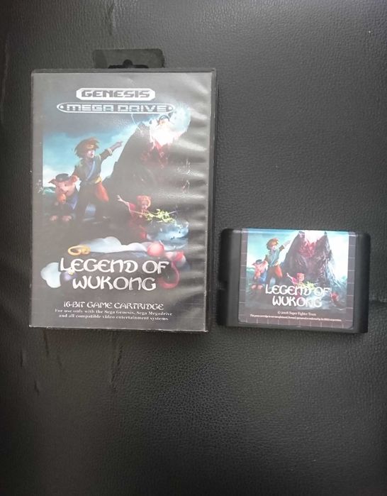 Legend Of Wukong (sega mega drive) в коробке на английском языке