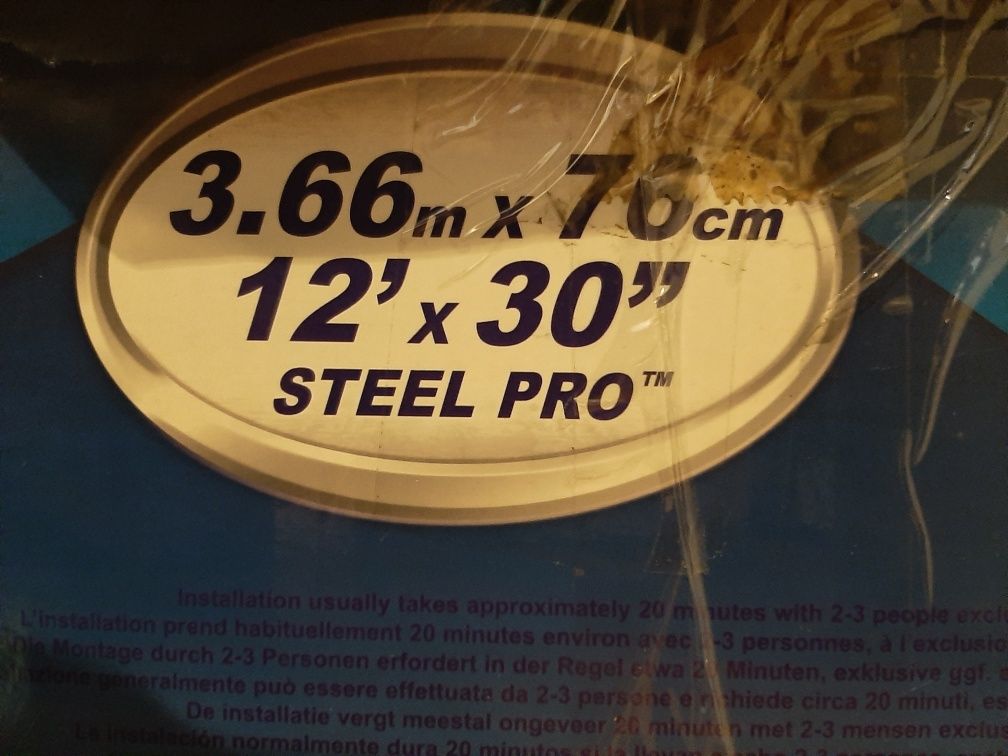 Basen stelażowy Bestway 3.66m + wyposazenie
