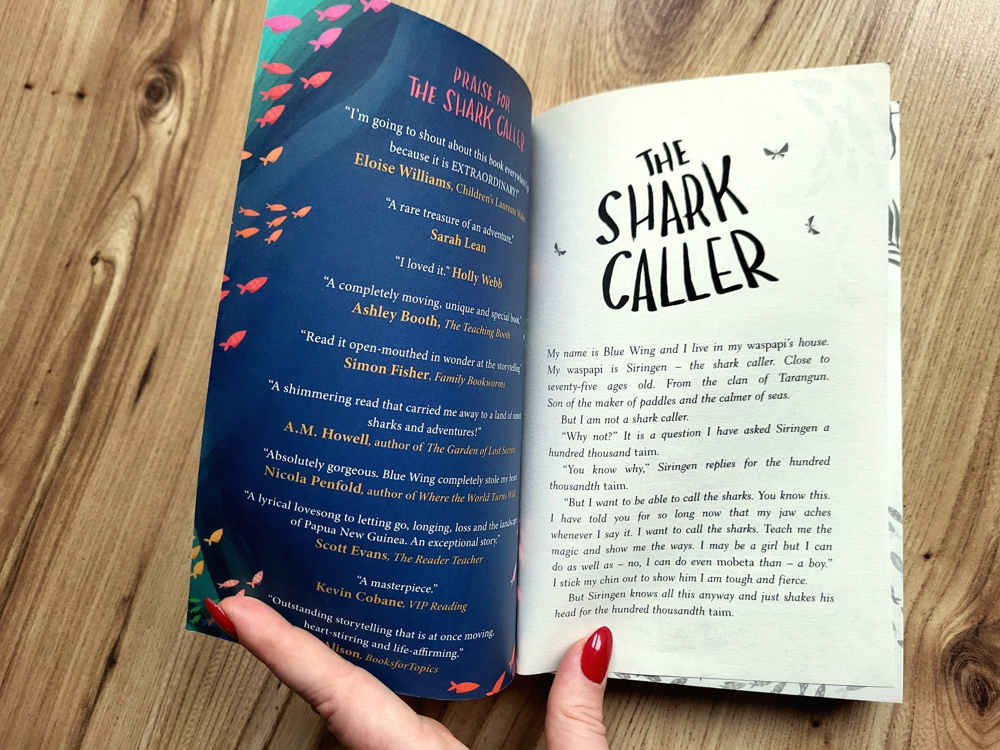 The Shark Caller Usborne powieść przygodowa po angielsku