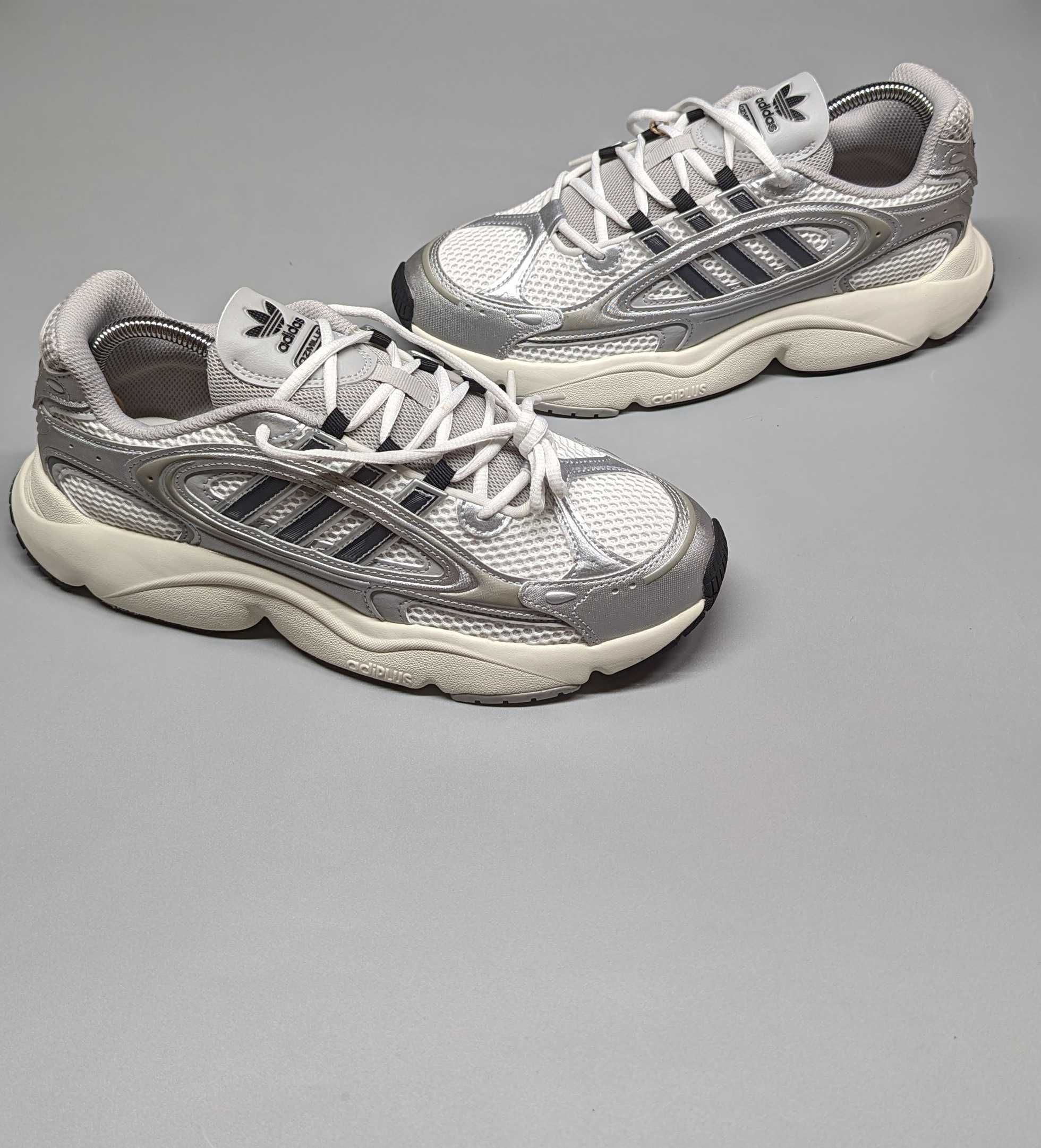 Кросівки чоловічі жіночі Adidas Ozmillen Grey IF4015 Оригінал Ozelia