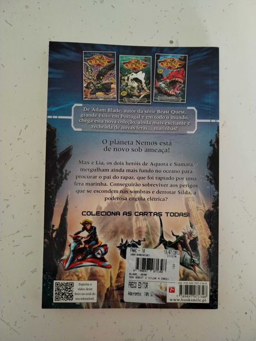 Livros da coleção Sea Quest