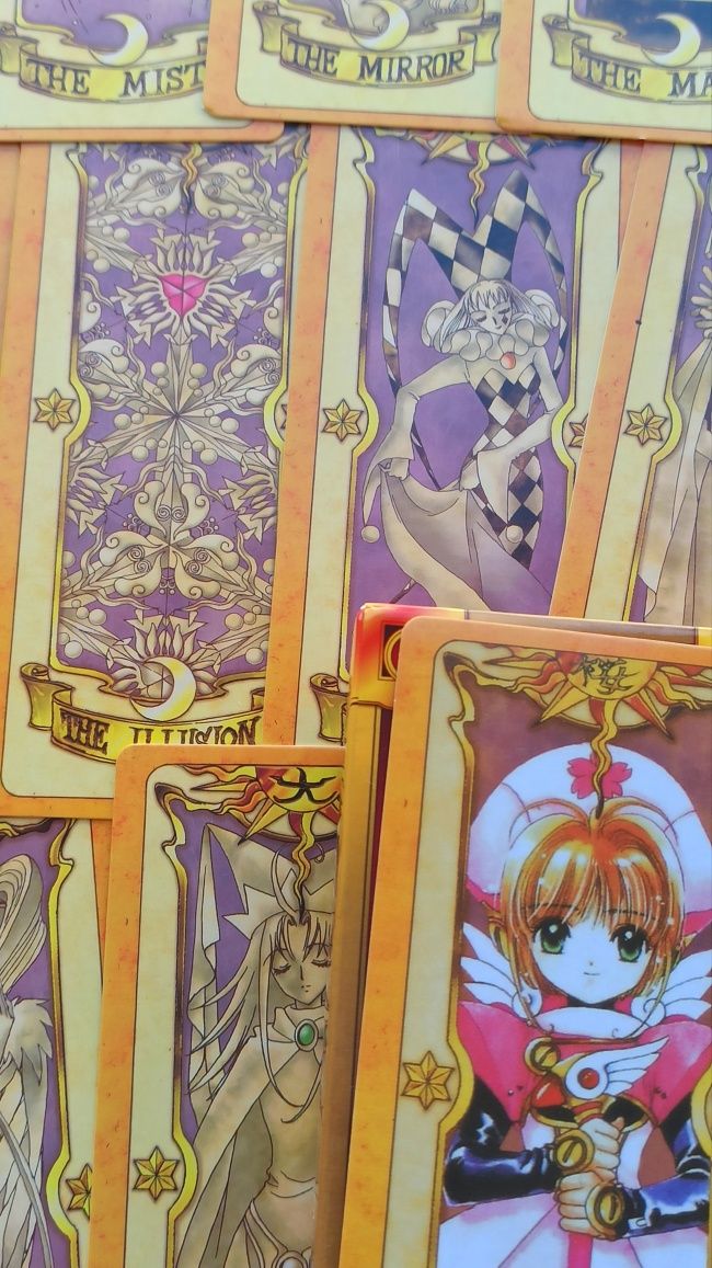 Anime Сакура собирательница карт дозорные карты sakura card captor