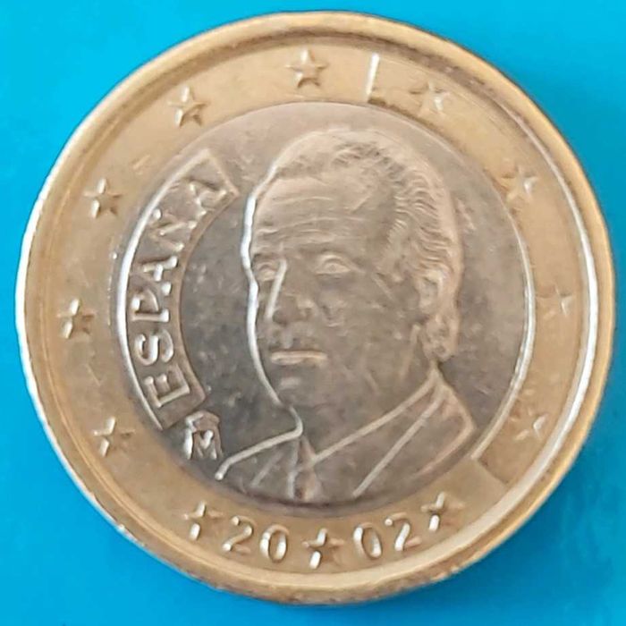 1 Euro de 2002 da Espanha, Juan Carlos I