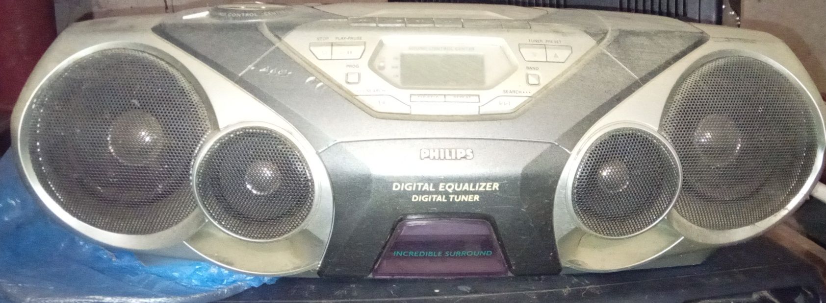 Магнітофон CD, FM