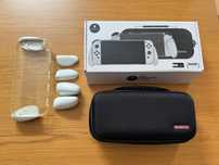 Zestaw grip + etui Nintendo Switch OLED Skull&Co