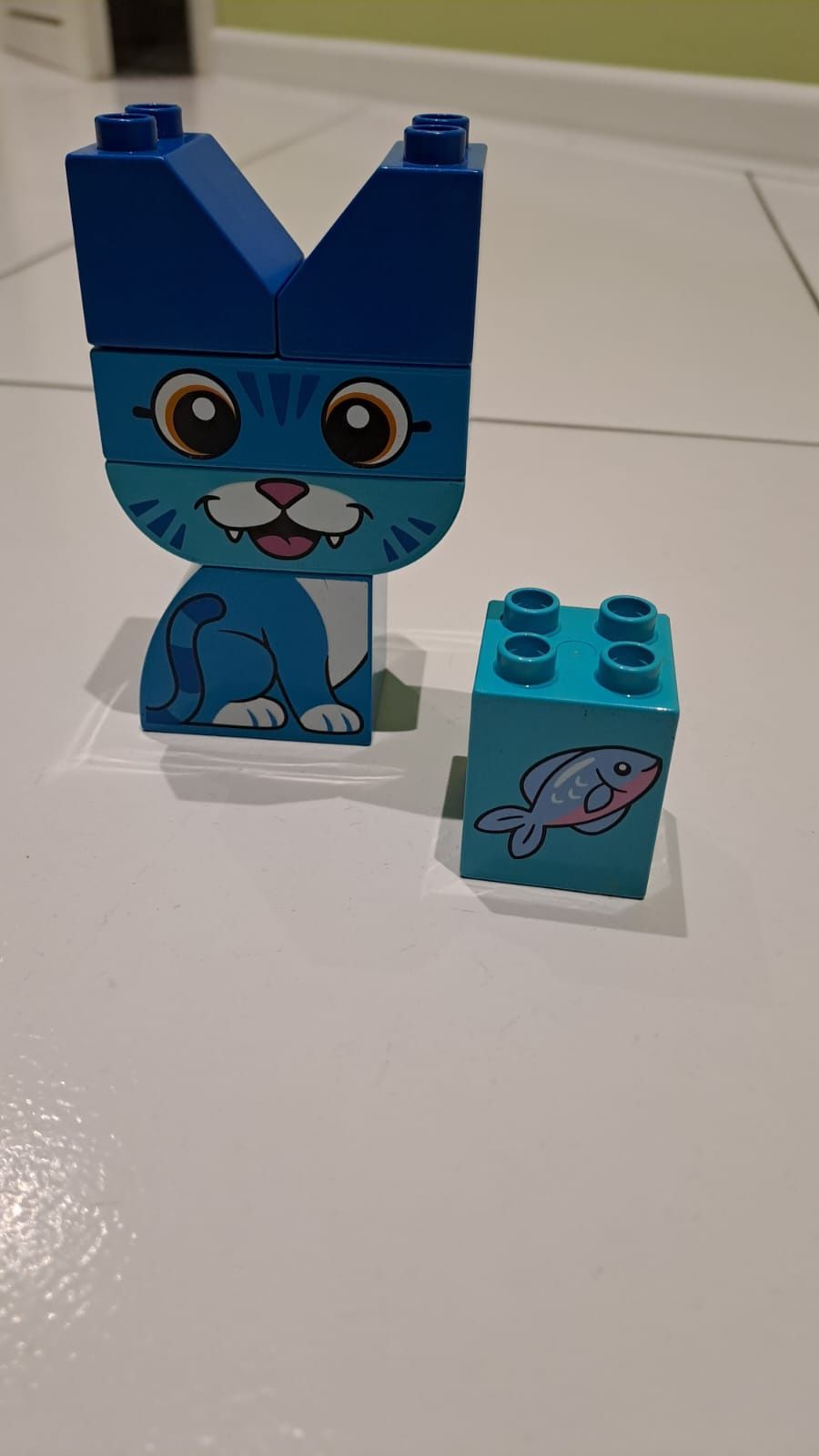 LEGO Duplo zestaw zwierząt wraz z pudełkiem