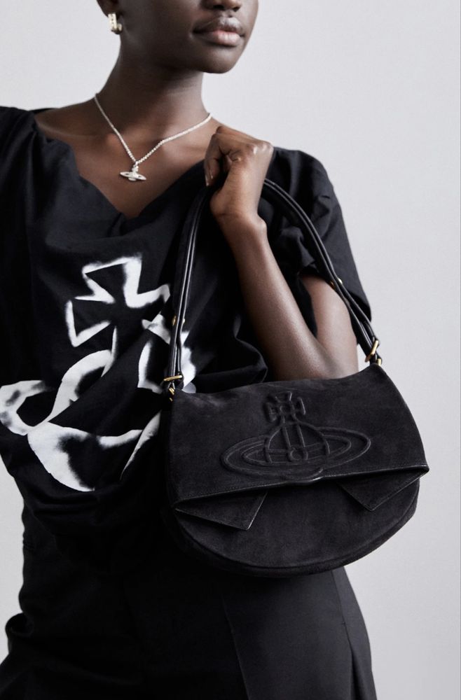 Оригінал сумка Vivienne Westwood SADIE SHOULDER BAG