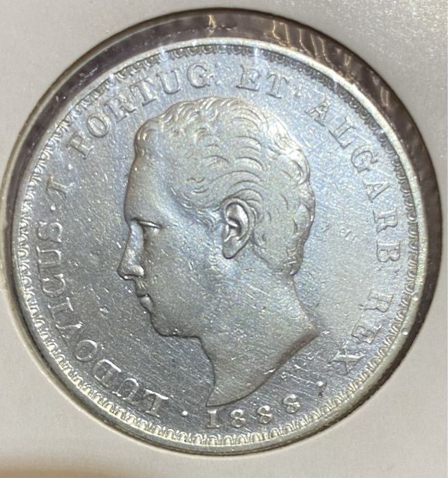 Moeda 500 Reis D. LUIS 1888