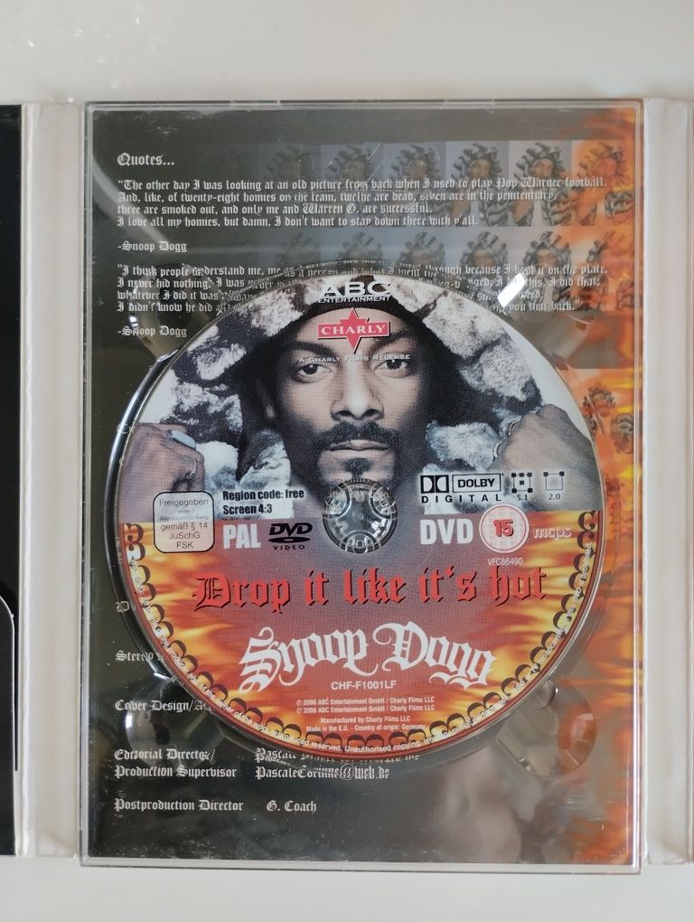 Snoop dogg, drop IT Like it's hot, cd + dvd