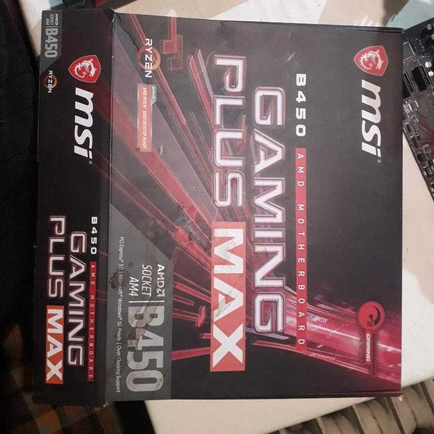 Комплект для сборки ПК B450 Gaming Plus Max