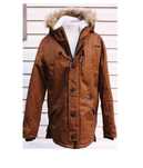 Granatowa Kurtka parka House Design Code