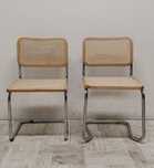 krzesło krzesła cesca Marcel Breuer Italy design vintage wyplot rattan