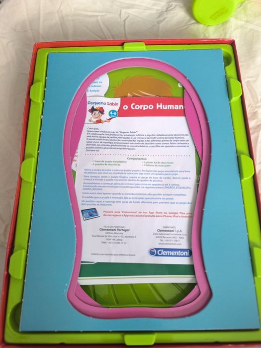 Puzzle do corpo humano