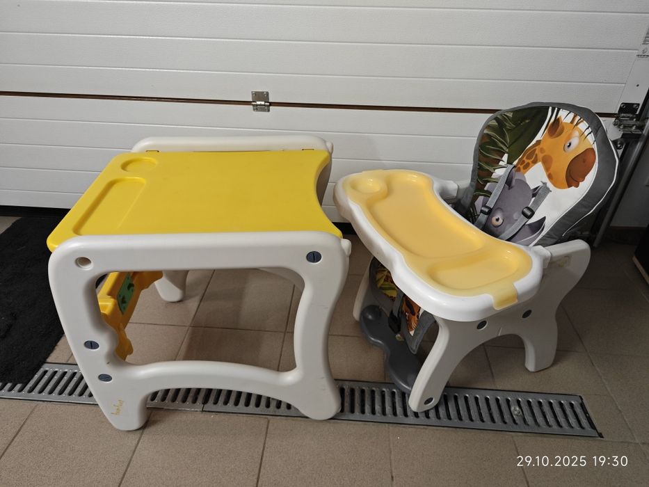 Krzesełko do karmienia 2w1