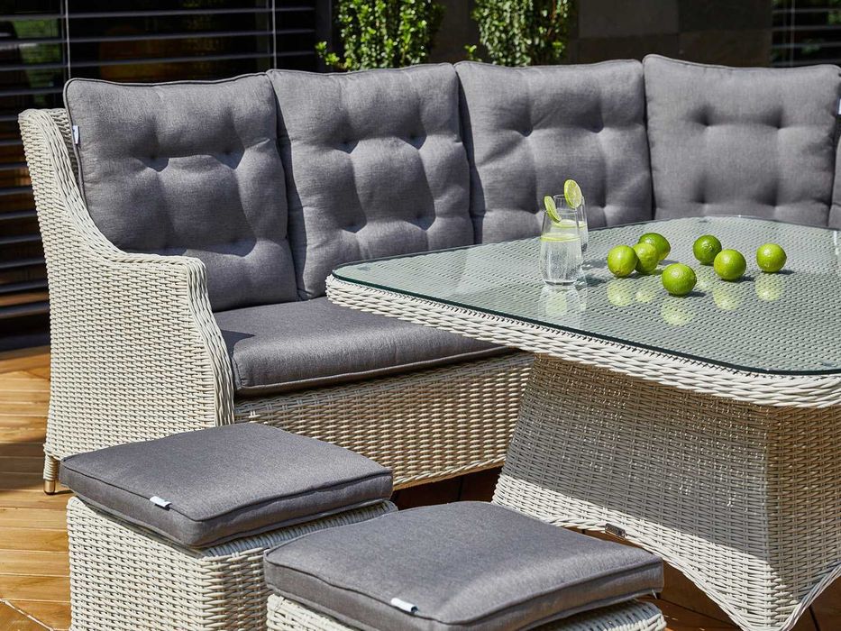 -50% Zestaw mebli ogrodowych Oltre: SIENA royal biały