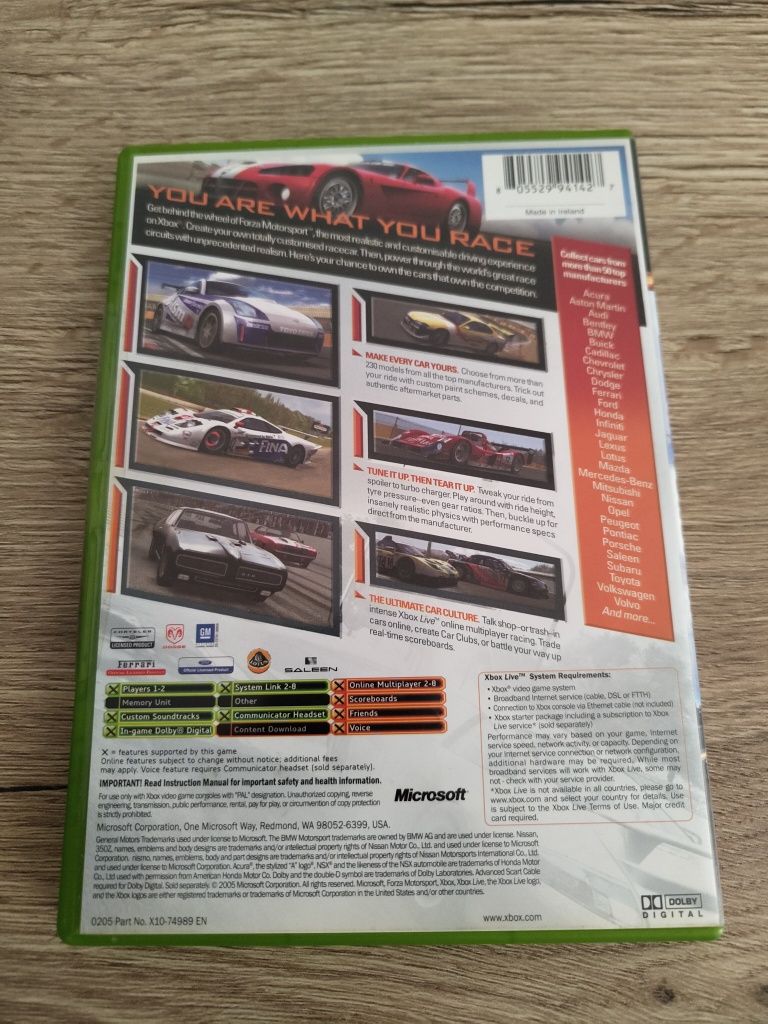 Jogo Xbox Forza Motorsport compatível com Xbox 360