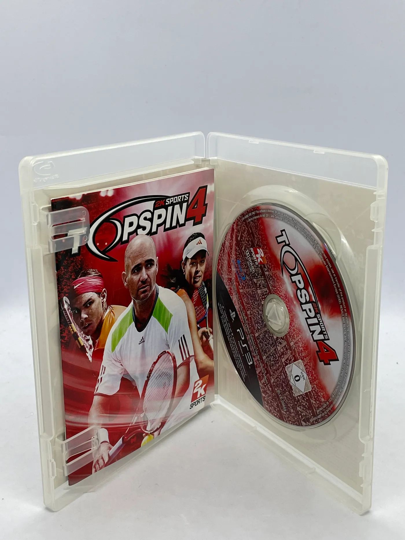 TopSpin 4 PS3 Po Angielsku Kompletna