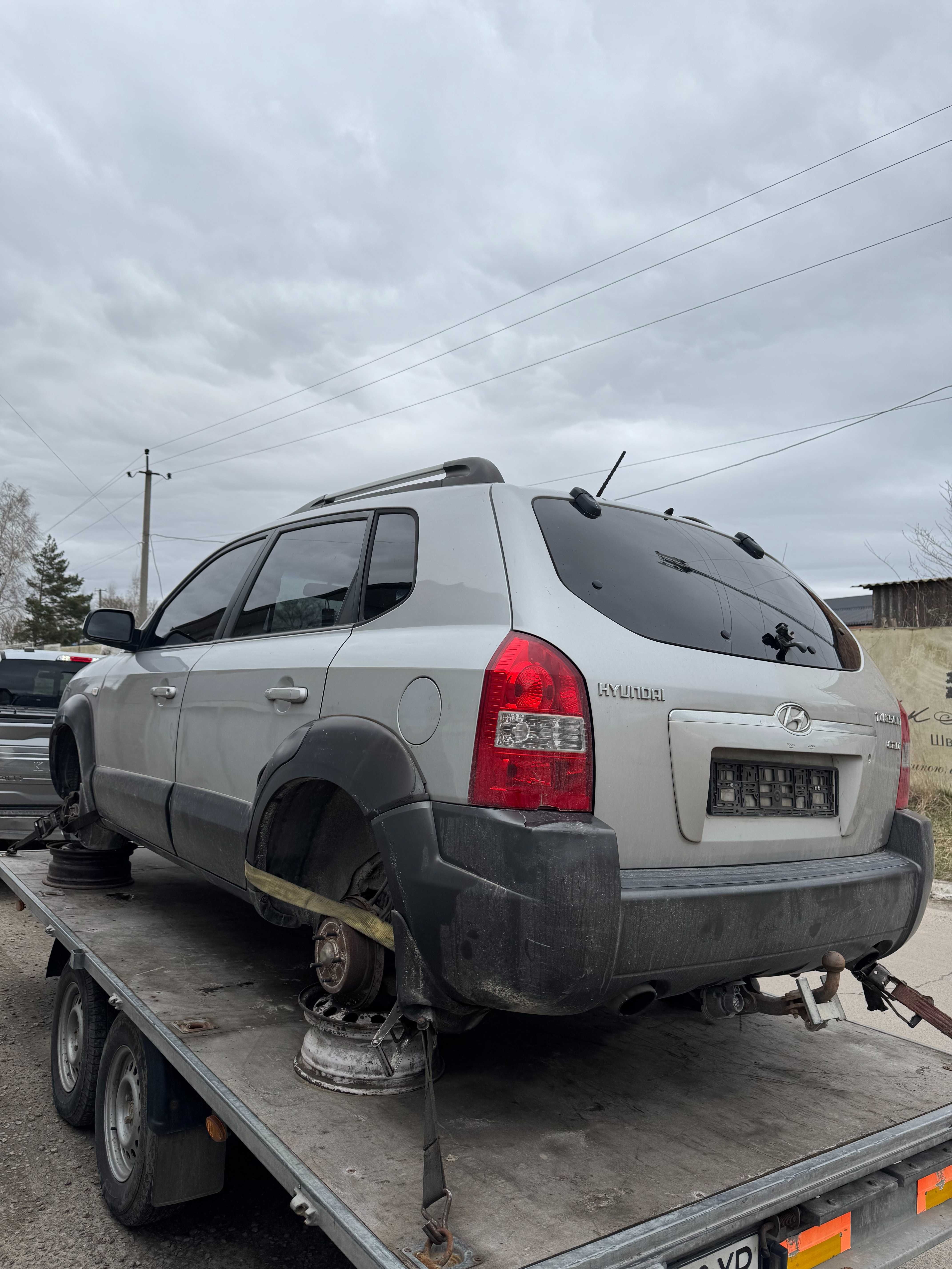 розборка запчастини шрот HYUNDAI Tucson 2.0 D4EA FWD 04-10рр таксон 07