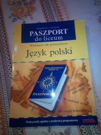 59. Paszport do liceum - j. polski stare podręczniki