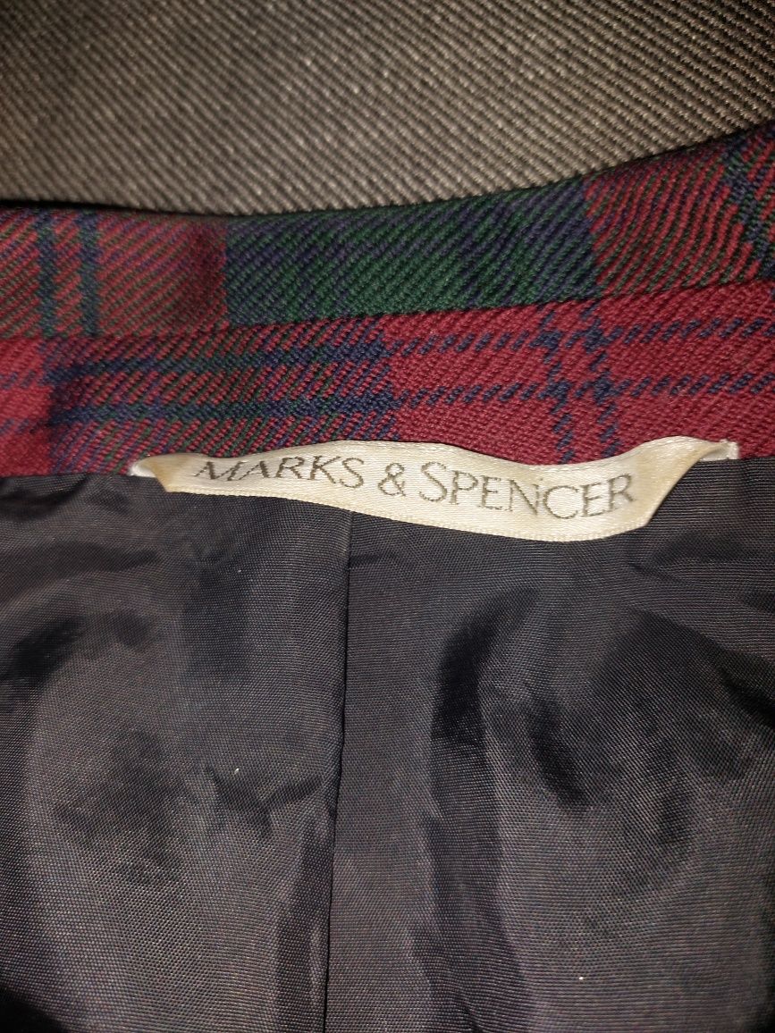 Marynarka Marks& Spenser M 100%welna jak nowa