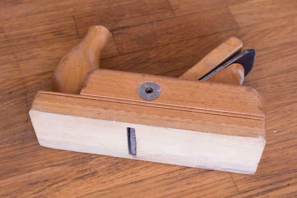 Strug ręczny drewniany Ulmia | nóż 48mm | długość 220mm