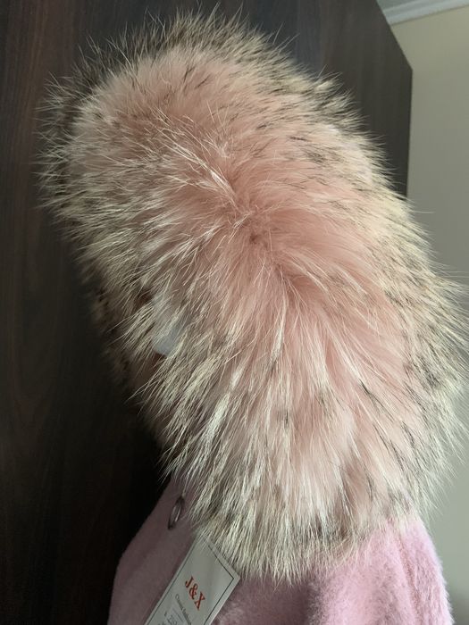 Płaszcz alpaka z jenotem naturalnym