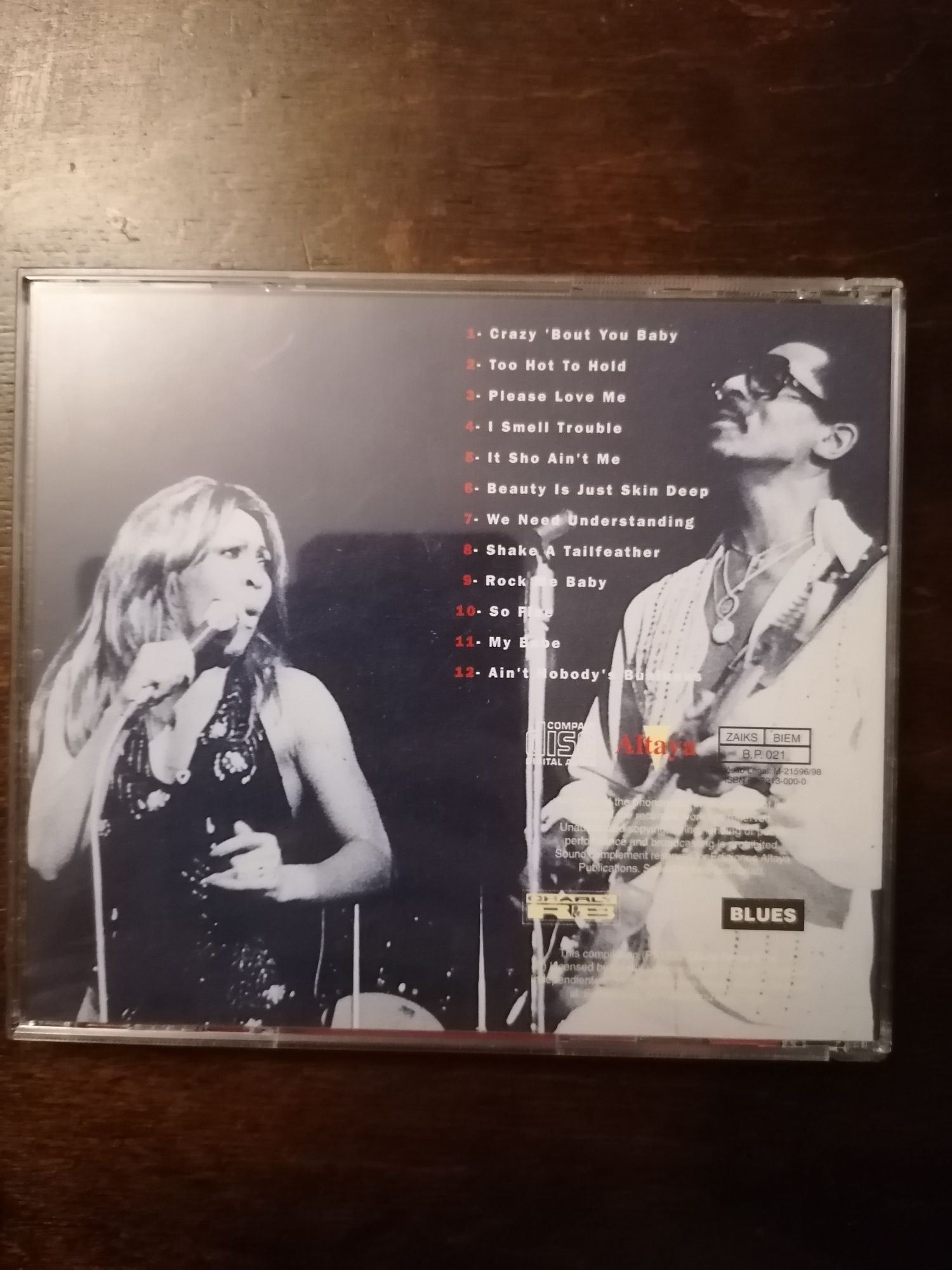 Ike and Tina Turner Too hot to hold cd BDB