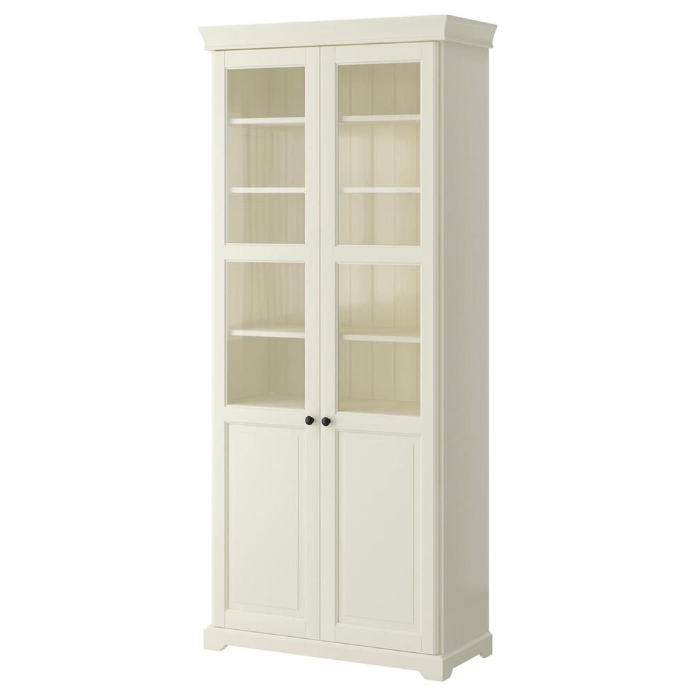 Estante com portas de vidro IKEA LIATORP