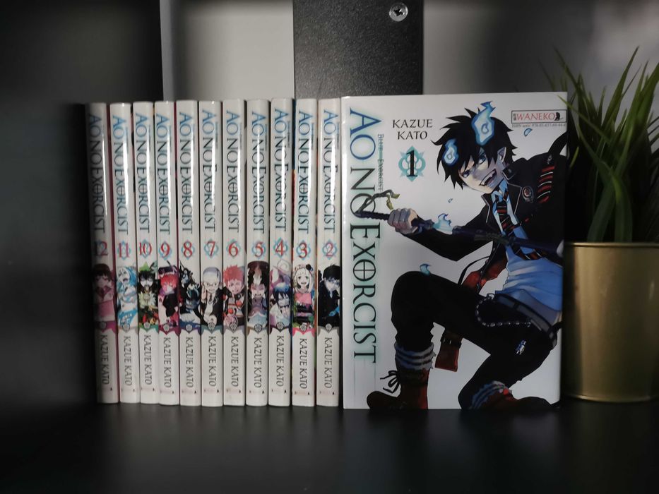 MANGA, Ao no exorcist, 12 tomów + 8 plakatów