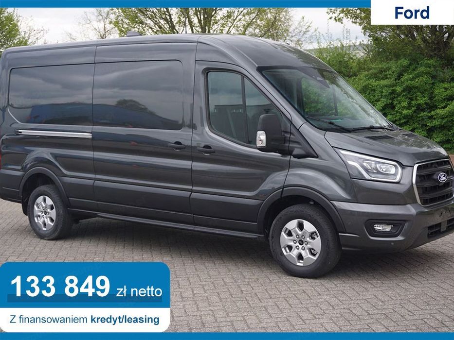 Ford Transit L3H2 Limited 350 A8 2.0 165KM  Wyłożenie paki !! Drzwi 236° !! Navi !! Kamera !!