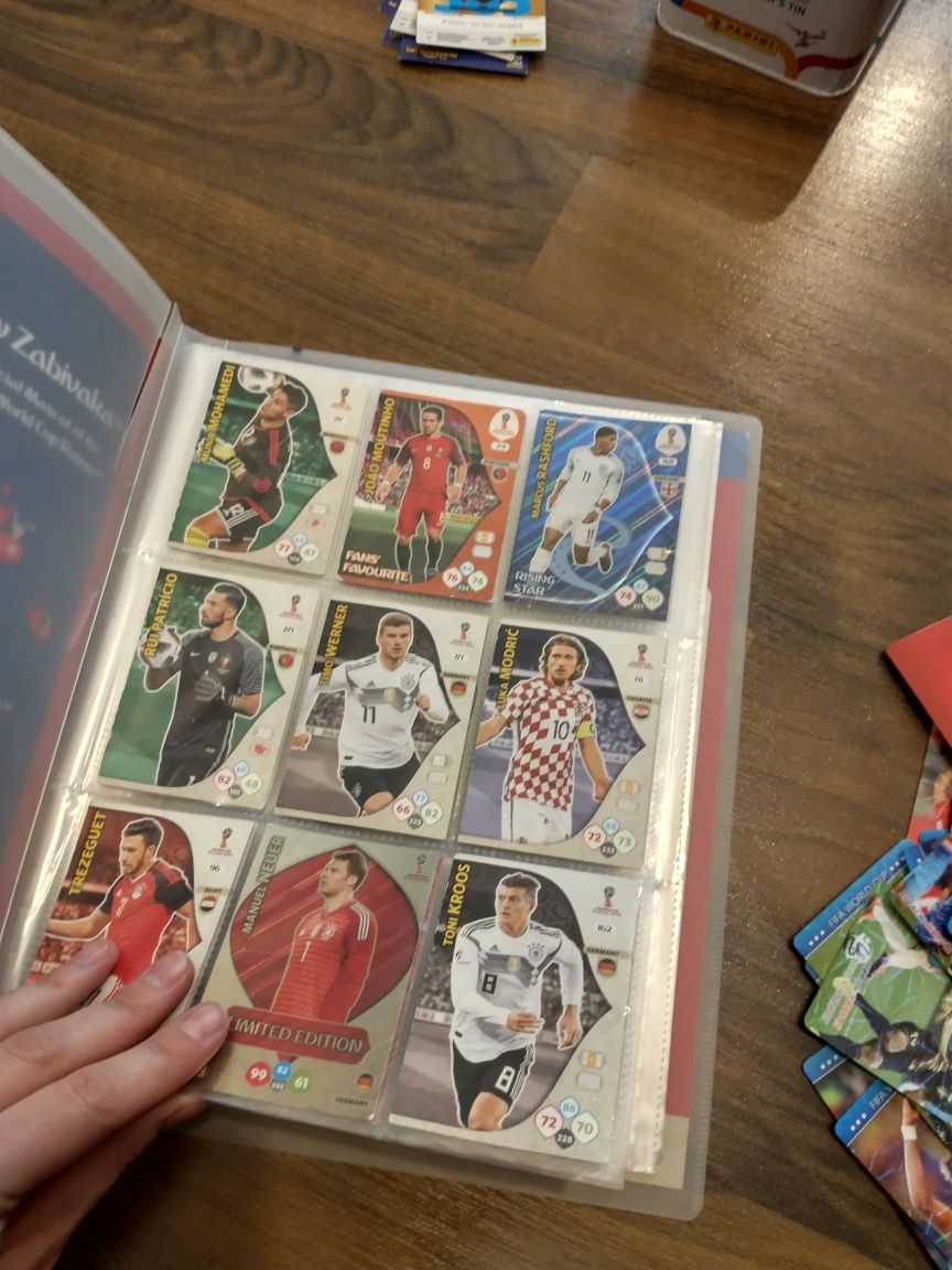 Karty piłkarskie world cup russia 2018 panini album