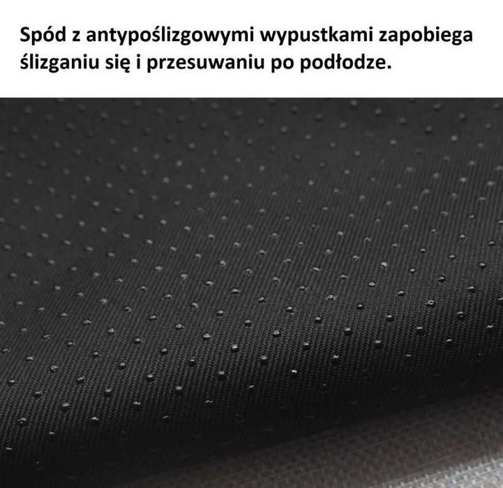 Różowe legowisko dla psa / kota, mata z antypoślizgowym spodem 80 x 55