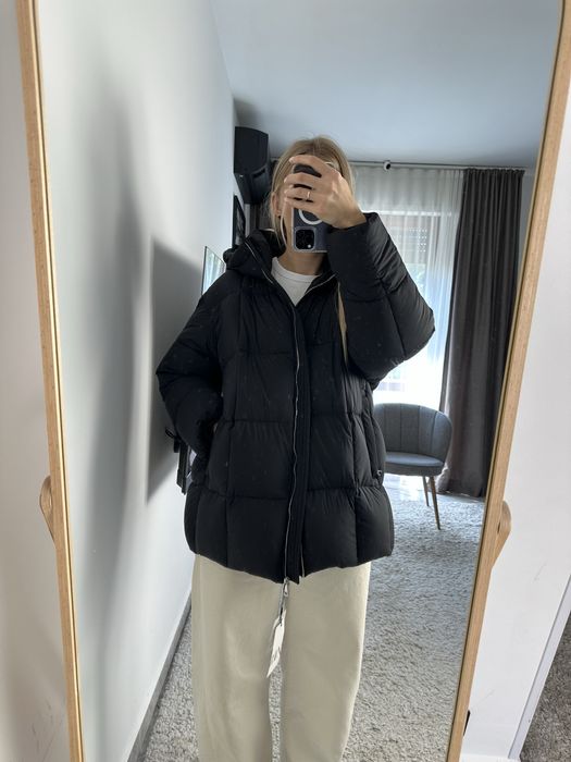 Пуховик жіночий Zara оригінал L, XL, XXL