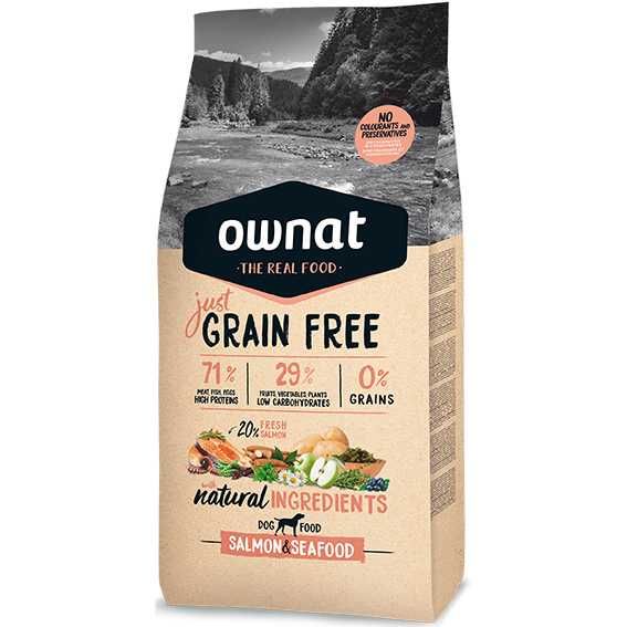 Ownat Dog Just GRAIN FREE 14kg - PORTES GRÁTIS
