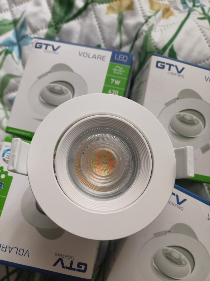 5 Opraw Led Volare, okrągła 7,0W