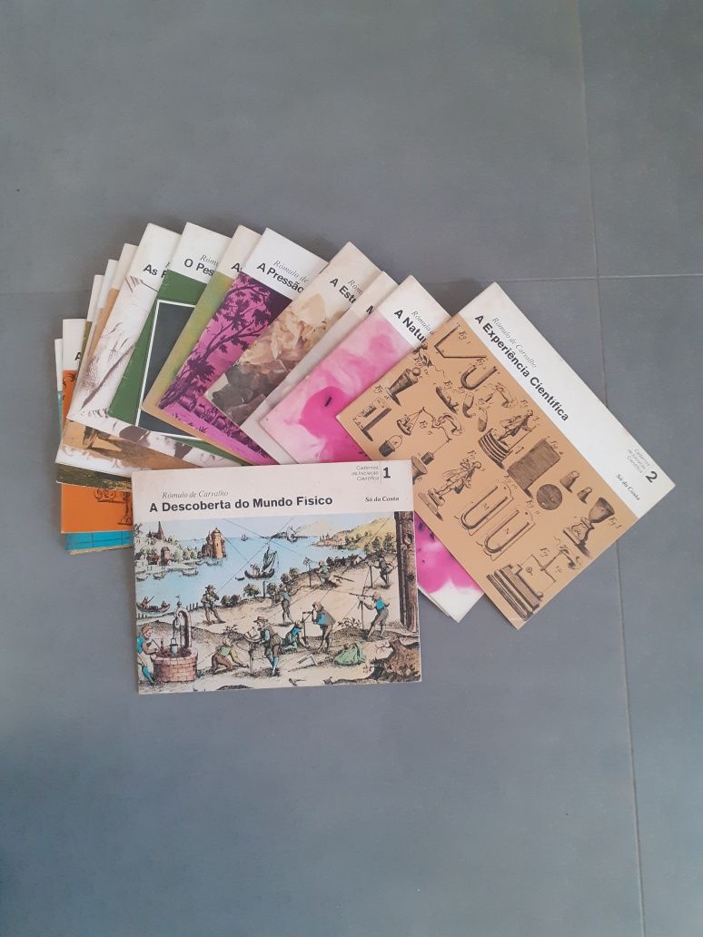 Cadernos de inv. Científica, Romulo de Carvalho