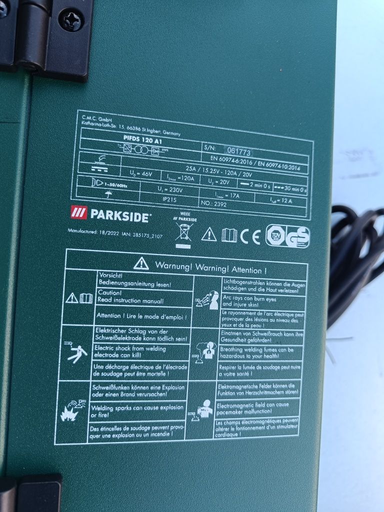 Maquina de soldar inverter