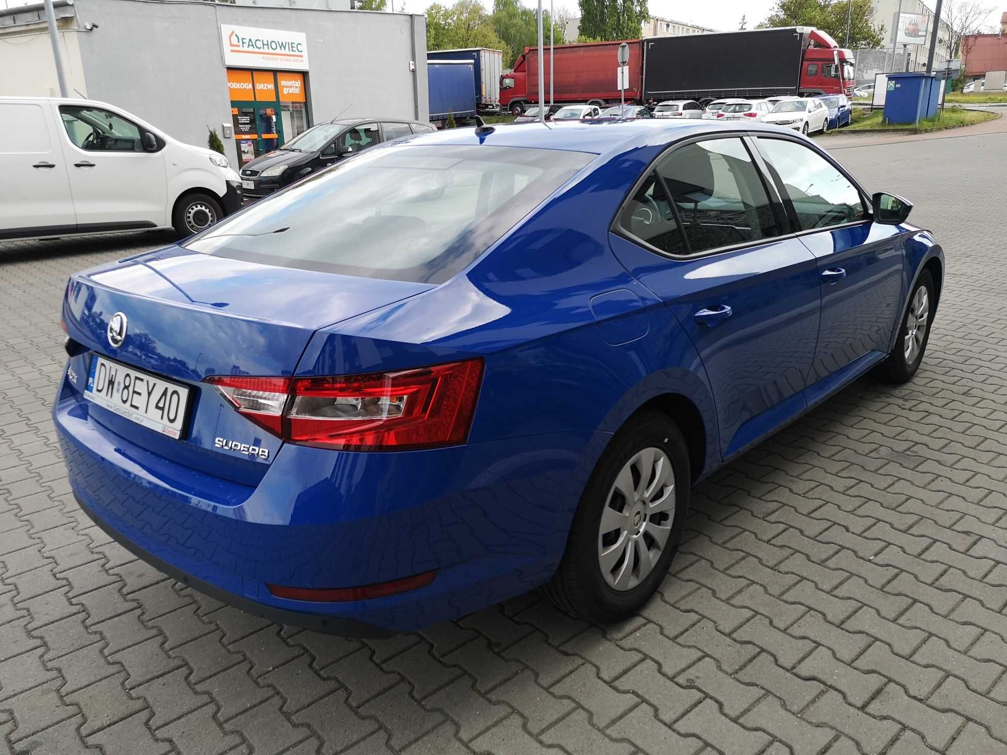 Skoda Superb DSG, Wynajem długoterminowy samochodów, wypożyczalnia aut