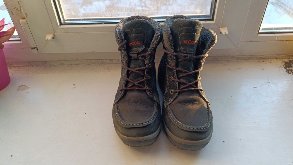 Черевики зимові водостійкі ECCO Hydromax Оригінал.Р 40.25.5 см