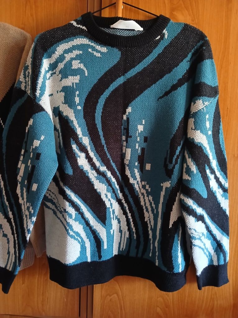 Okaaaa H&M Nowy cieply sweter młodzieżowy unisex od 10 do 40lat wzr 15