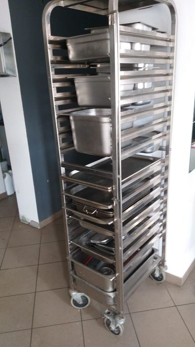 Wózek gospodarczy,pomocniczy na pojemniki typu GN