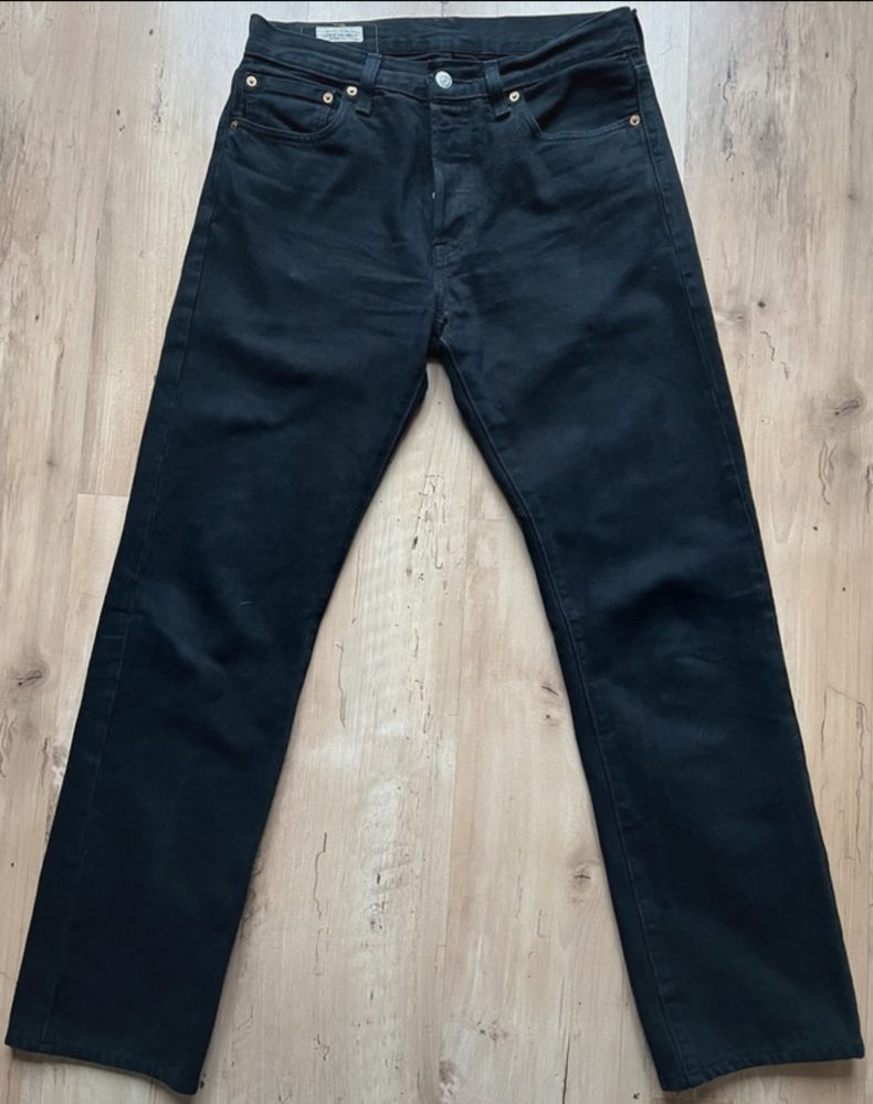 Spodnie Levis 501  Premium  rozm 29/32 (pas 78 cm) Czarne