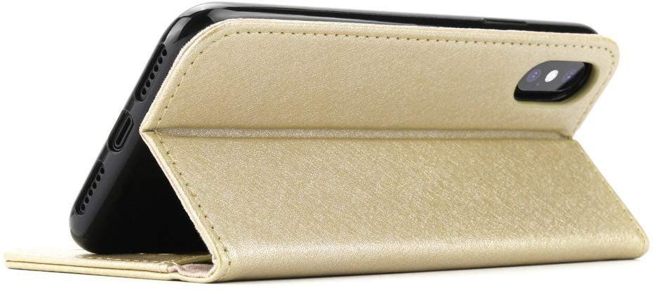 Kvago Eleganckie Etui Futerał - Iphone X/Xs (Gold)